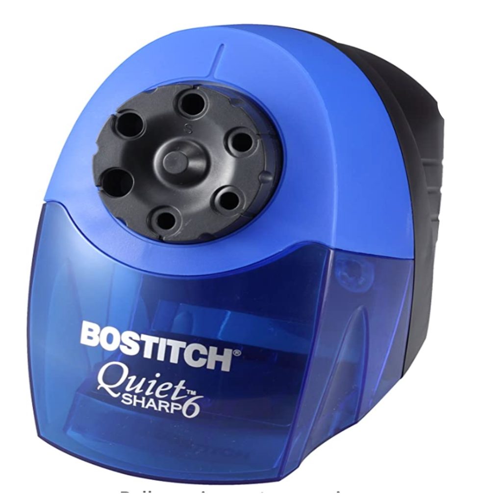 AMAZON FAVORITES FOR THE CLASSROOM BOSTICH QUIET SHARP PENCIL SHARPENER