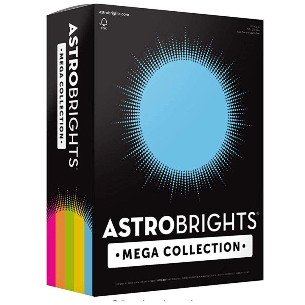 AMAZON FAVORITES FOR THE CLASSROOM ASTROBRIGHTS CARDSTOCK